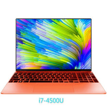 Charger l'image dans la galerie, 15.6 Inch Quad-Core Gaming Laptop Mobile 12G RAM 1TB HDD 512G 256G 128GSSD Business Netbook Ultra-Thin Portable J4105 Pink Red