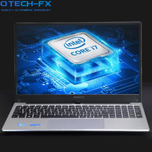 Charger l'image dans la galerie, 15.6" Gaming i7 Metal SSD 256GB HDD 1TB 16GB RAM CPU Intel Windows 10 Office School AZERTY Italian Spanish Russian Keyboard Ligh