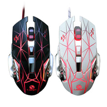 Charger l'image dans la galerie, 3200DPI LED optique 6D USB filaire jeu souris Pro Gamer souris pour PC 6 boutons avec molette de défilement 5 millions de cycle
