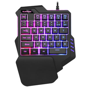 Keyboard Mouse Combos Ergonomic LED Backlight Gaming USB Wired Mouse Keyboard Set Gamer Laptop Computer Mouse For Home Gamer