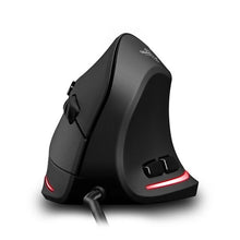 Charger l&#39;image dans la galerie, Vertical Mouse Personal Computer gamer Mice souris sans fil pour pc portable ergonomic Flash Light-emitting Professional Wired
